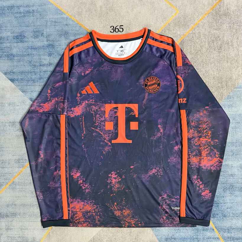 Maillot de football Bayern Munich — 2026/27 · Troisième maillot · Manches longues · tailles S–4XL