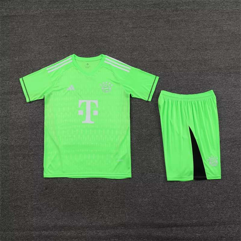 23-24 Bayern Green goalkeeper kit