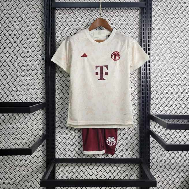 23-24 Bayern Munich Kids 2 Away Game Size 16-28