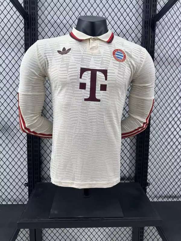 Maillot de football 24-25 Bayern — Troisième maillot · Version joueur · Manches longues
