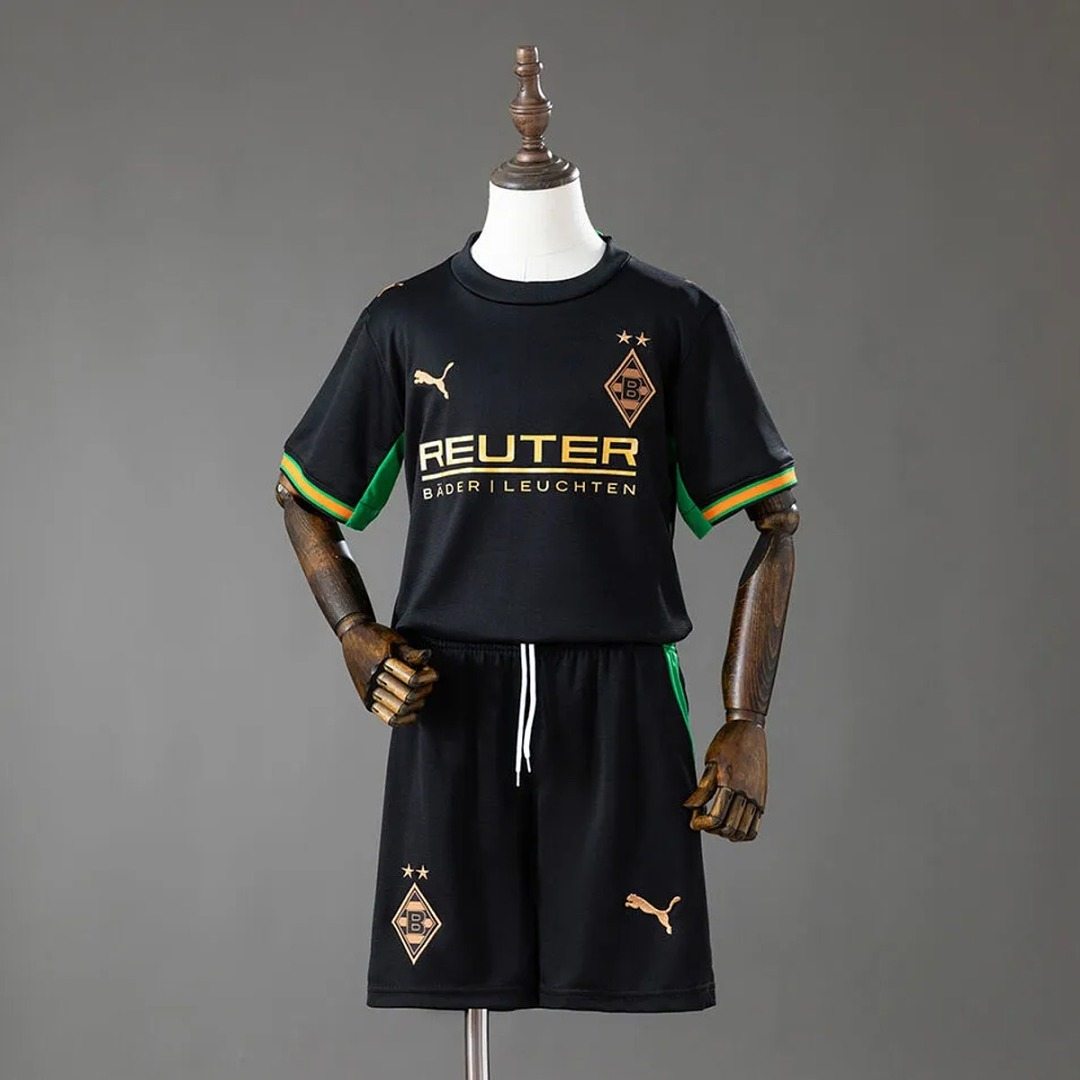 2026/27 Borussia Mönchengladbach Away Kids Kit Soccer Jersey 16-28