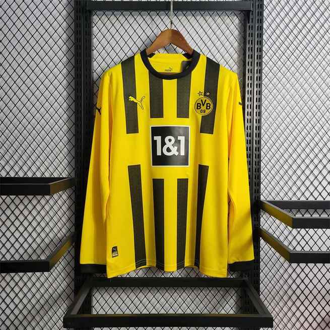 22-23 Dortmund home long sleeves
