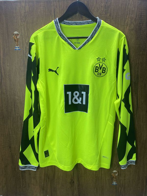 Ensemble de football 24-25 Dortmund Neon spécial — Manches longues
