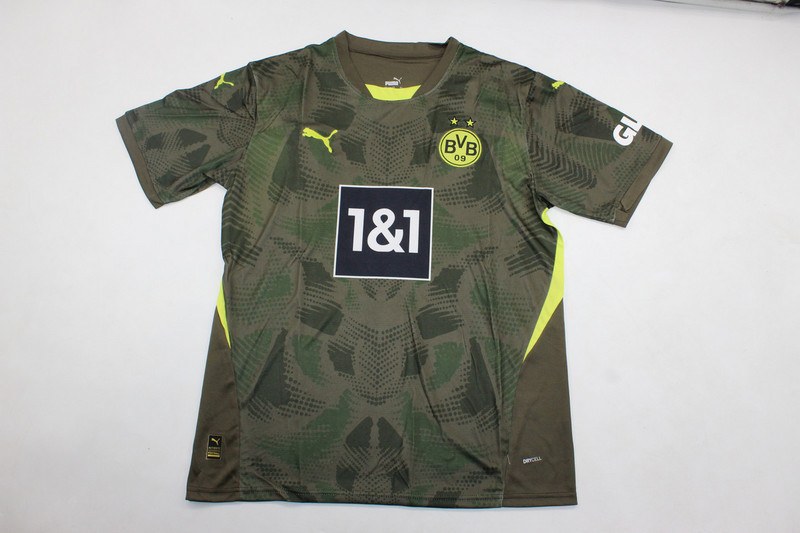 24-25 Dortmund dark green goalkeeper jersey