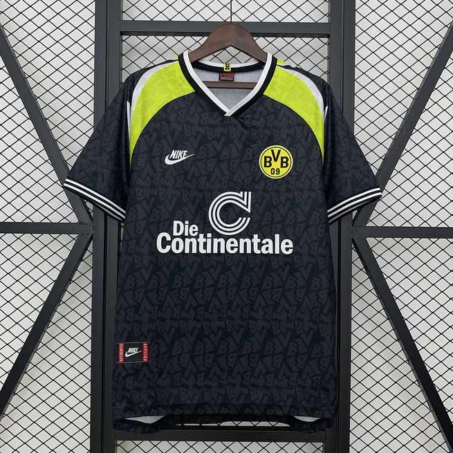 95-96 Dortmund away retro jersey