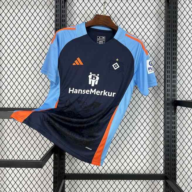25-26 Hamburger Pre-Match Special soccer jersey size S-2XL