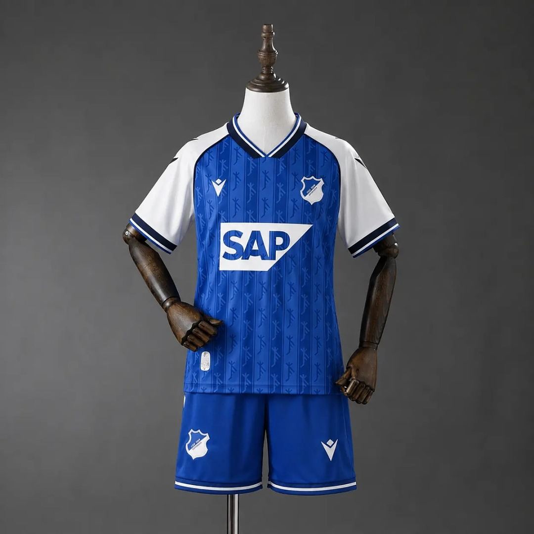 2026/27 TSG Hoffenheim Home Kids Kit Soccer Jersey 16-28