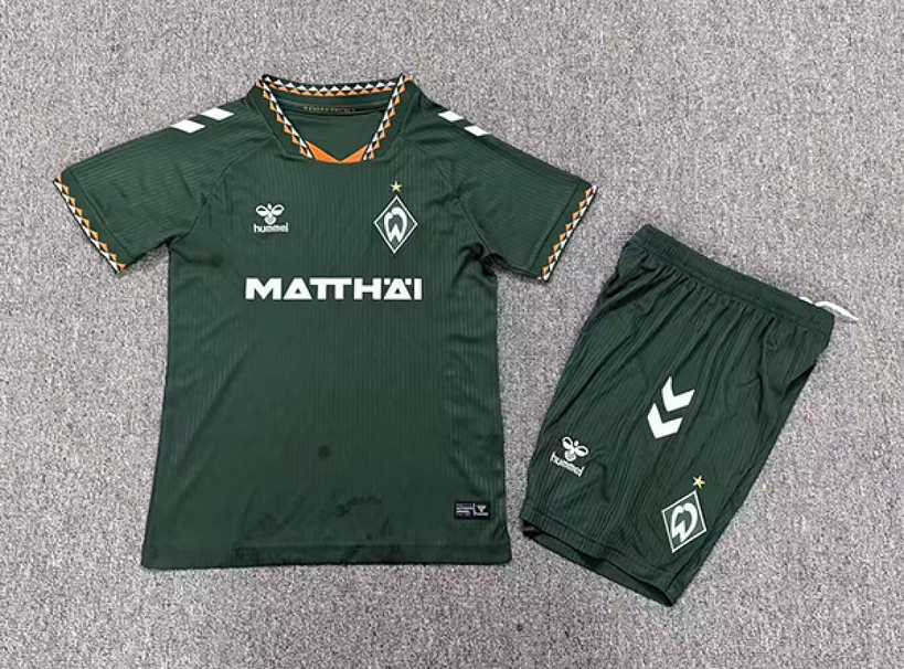 2026/27 SV Werder Bremen Away Kids Kit Soccer Jersey 16-28