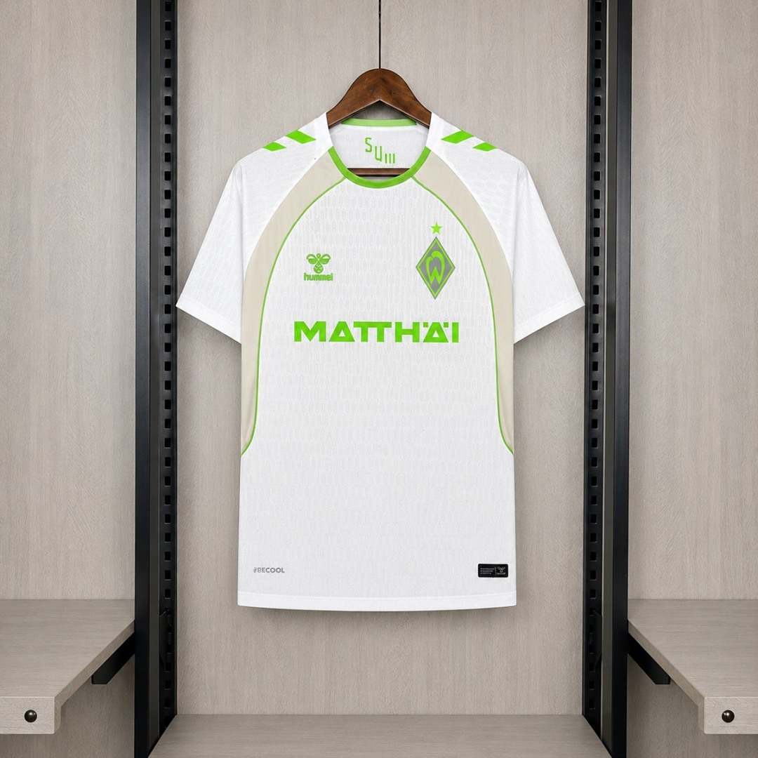 Maillot de football Werder Bremen — 2026/27 · Extérieur · tailles S–4XL