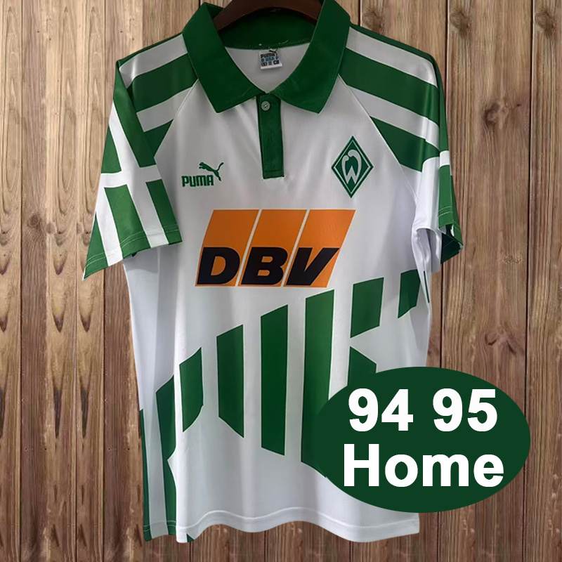 Maillot de football 94-95 SV Werder Bremen — Domicile · Rétro