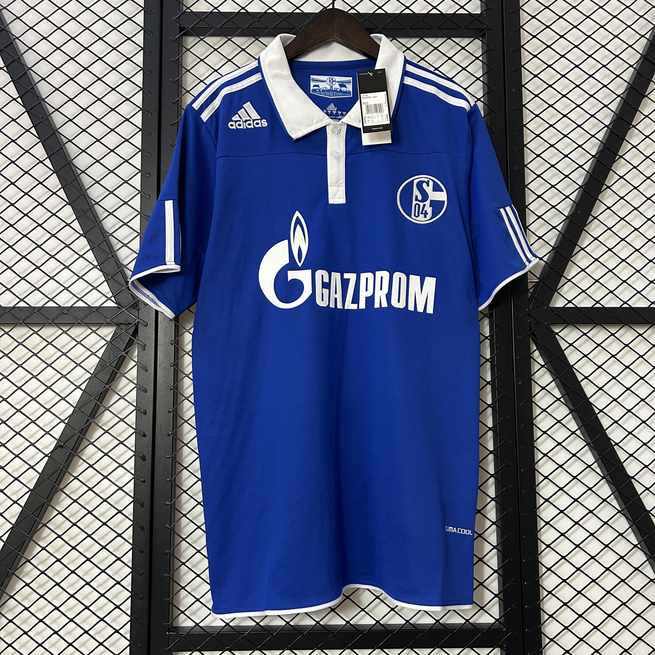 Maillot de football 10-11 Schalke 04 — Domicile · Rétro