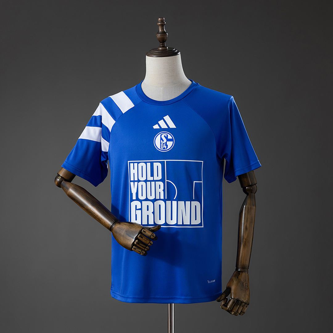 Maillot de football Schalke 04 26/27 Statement — tailles S–XXL