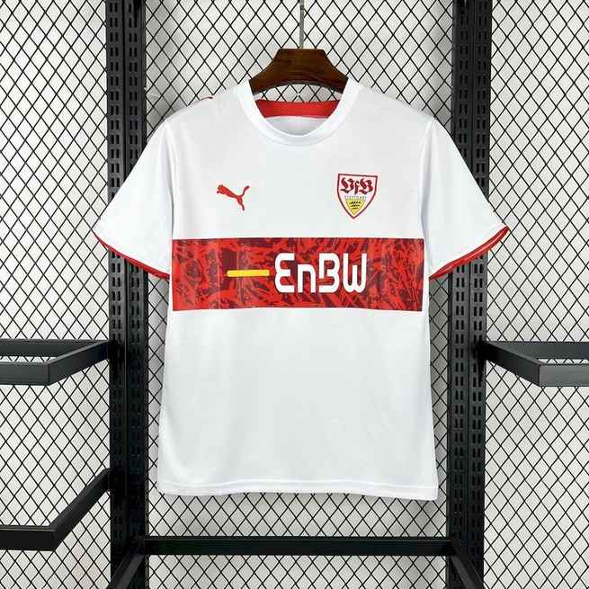 Maillot de football 06-07 Stuttgart — Domicile · Rétro