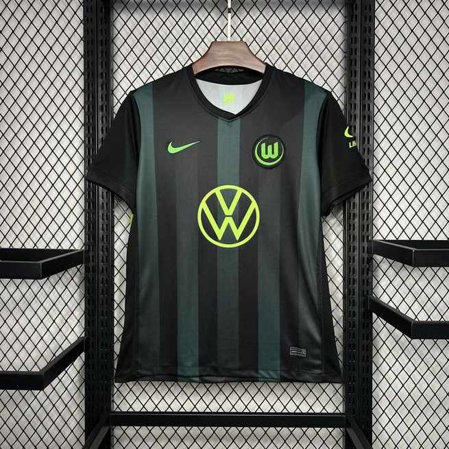 24-25 Wolfsburg away soccer jersey