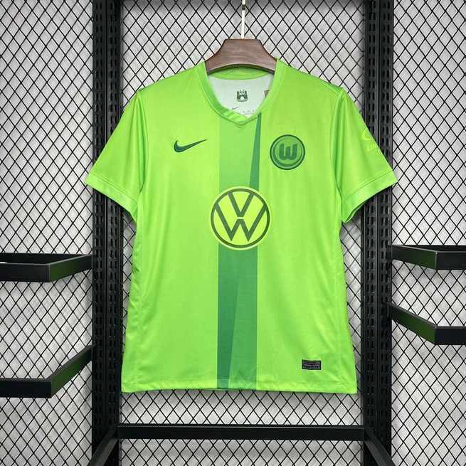 Maillot de football 24-25 Wolfsburg — Domicile