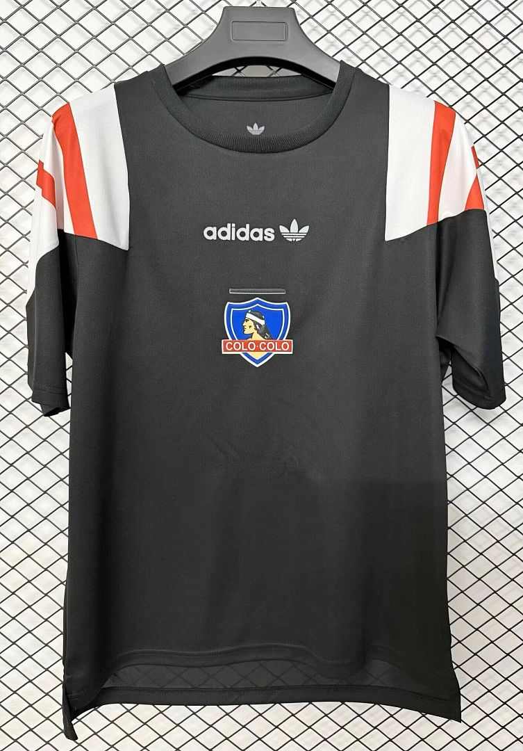 Maillot de football Colo Colo noir EQT — 2026/27 · tailles S–4XL