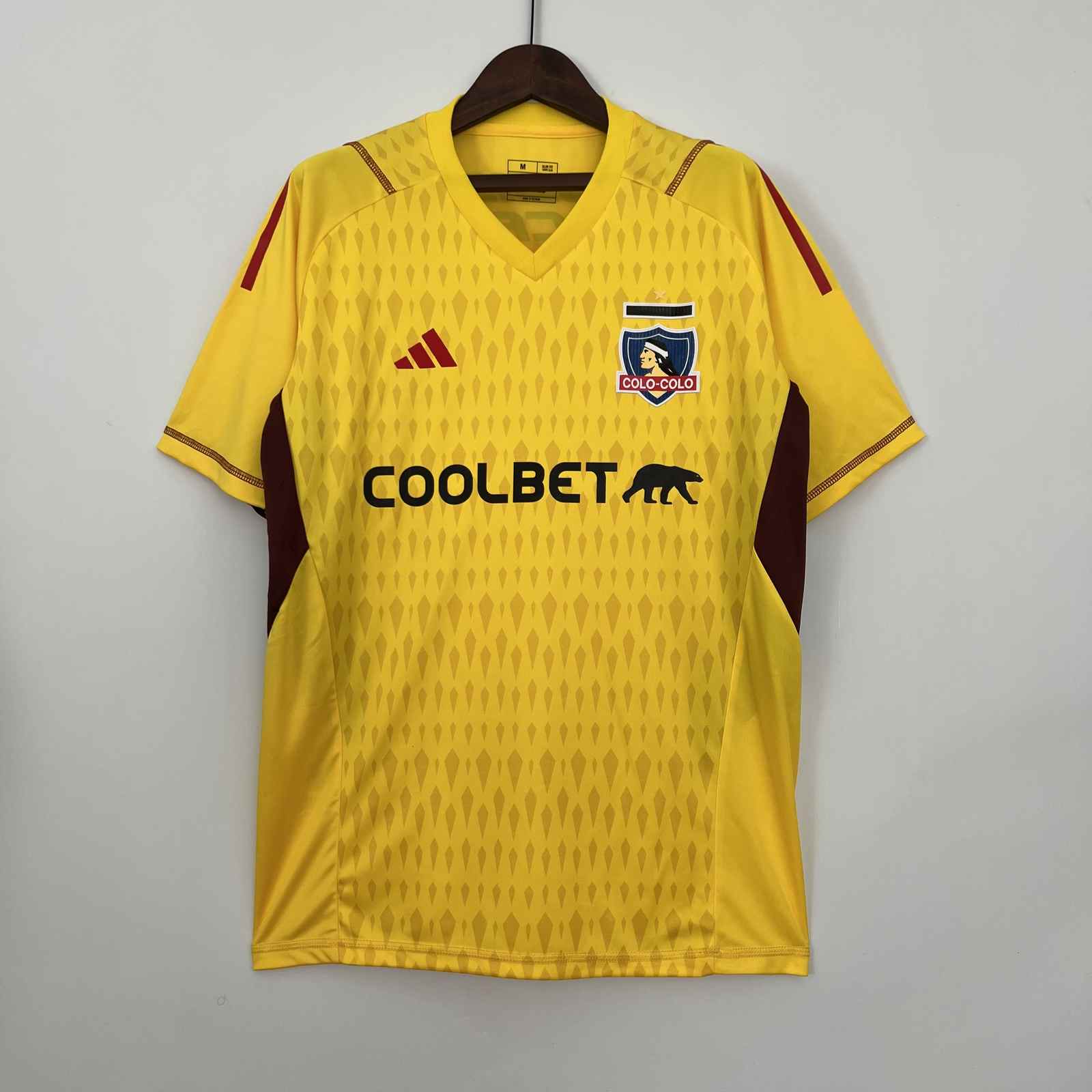 Maillot de football 23-24 colo colo jaune gardien