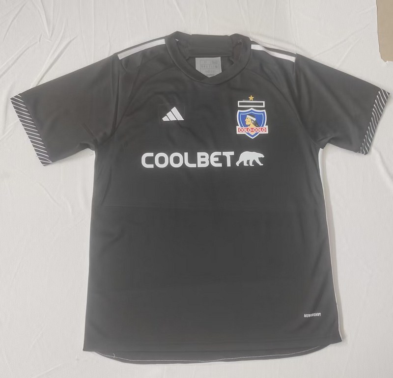 24-25 COLO COLO away black soccer jersey
