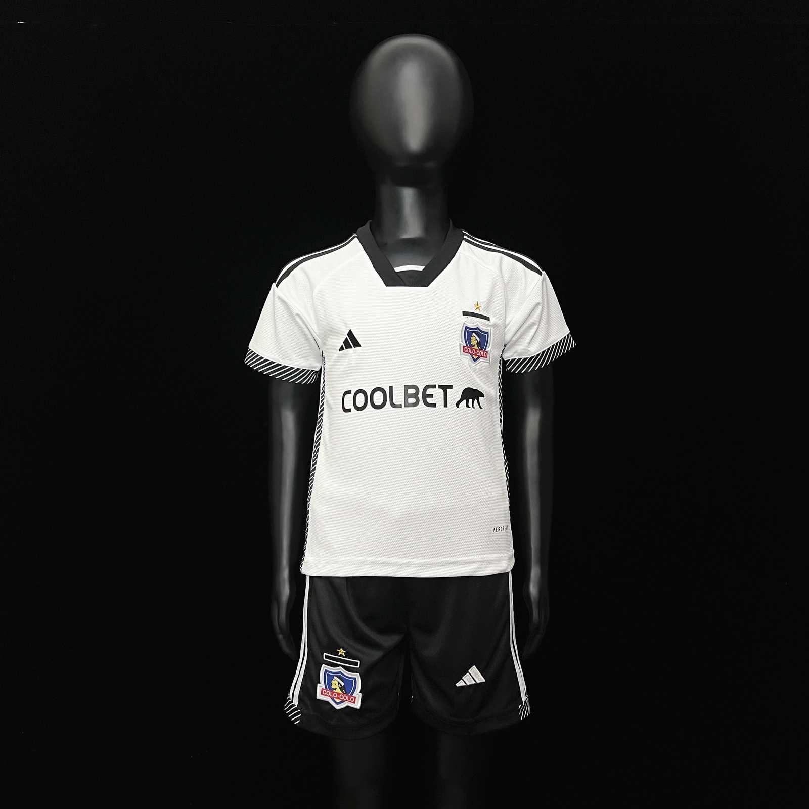 Ensemble de football enfant 24-25 COLO COLO blanc — Domicile