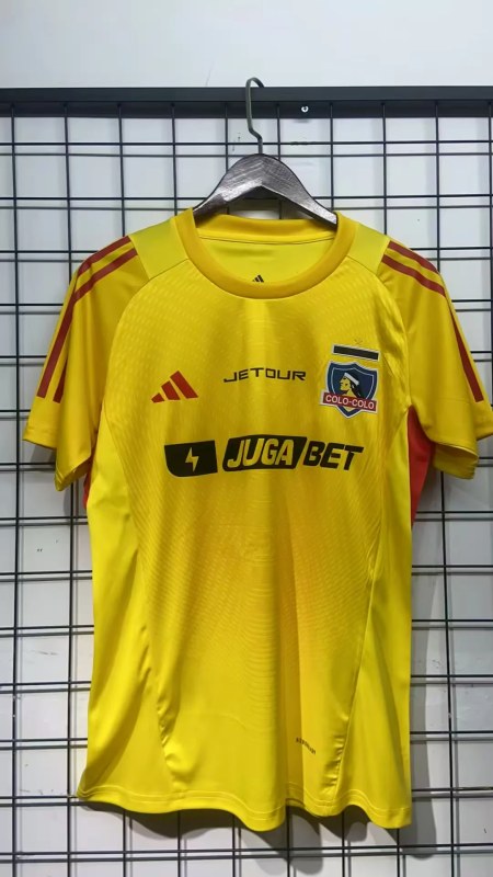 Maillot de football 25-26 Colo Colo jaune gardien