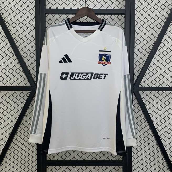 25-26 Colo Colo home long sleeve jersey