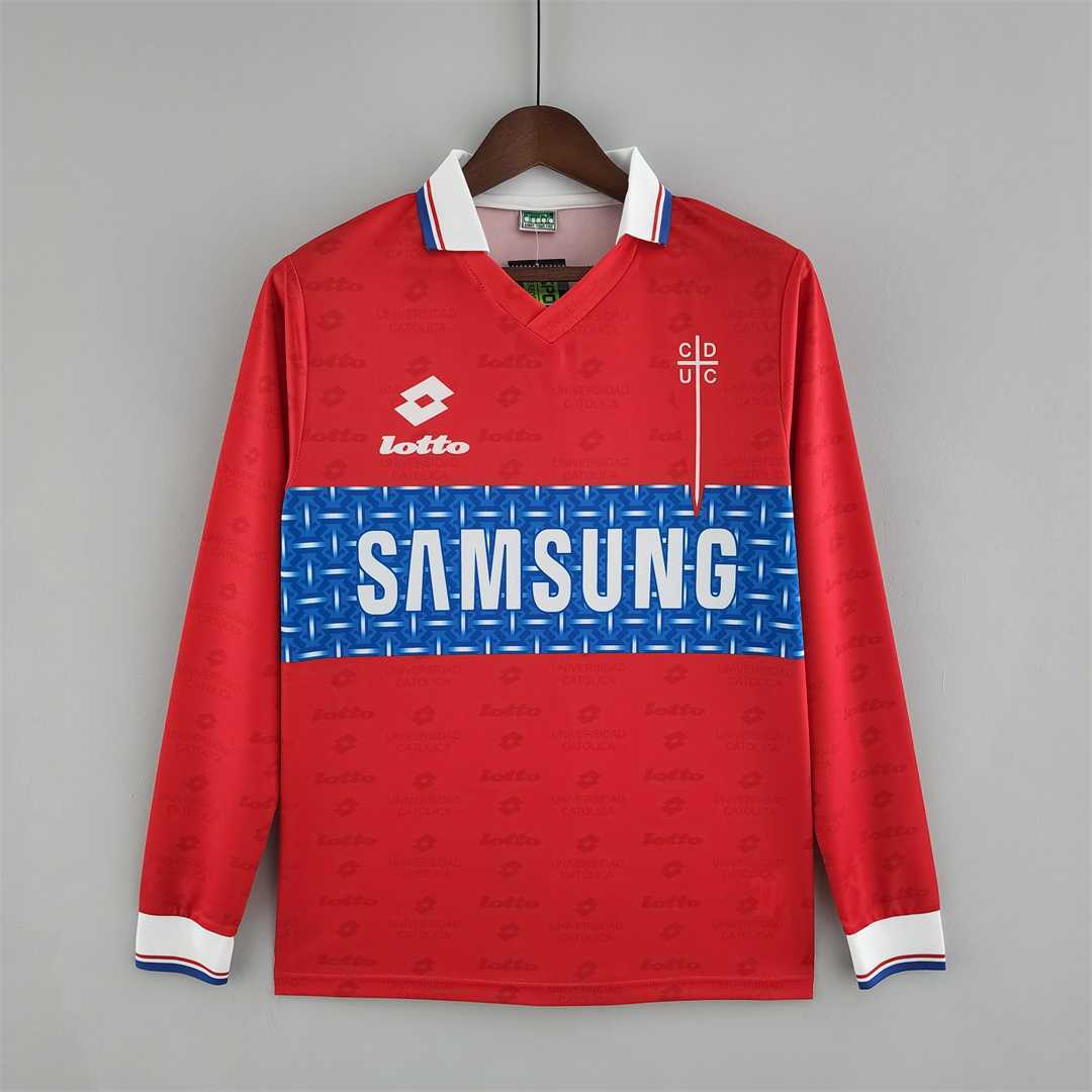 1996 La Católica troisième tenue à manches longues
