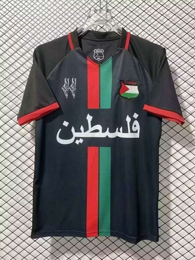 24-25 palestine black jersey