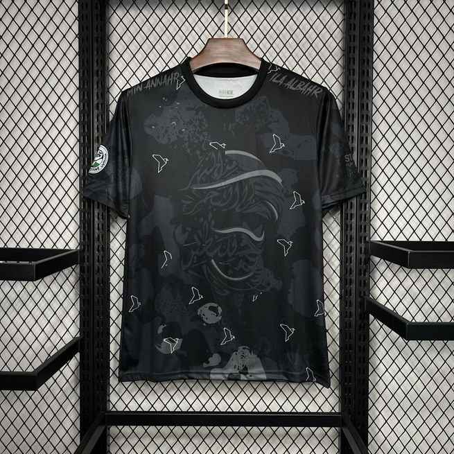 24-25 CD Palestino Black special edition Jersey S-XXXXL