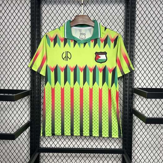 Maillot de football 24-25 CD Palestino Hypepeace collaboration édition S-XXXXL — Rétro