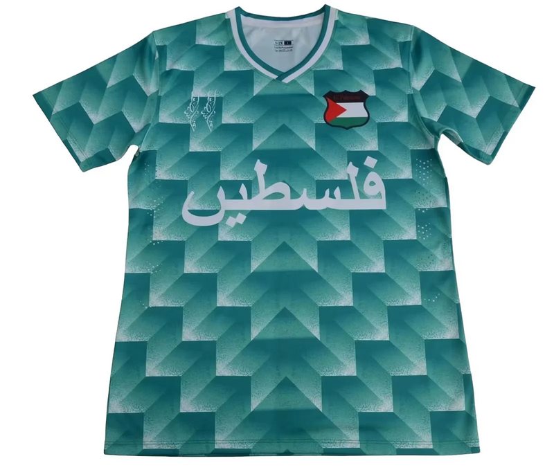 24-25 Palestine green jersey