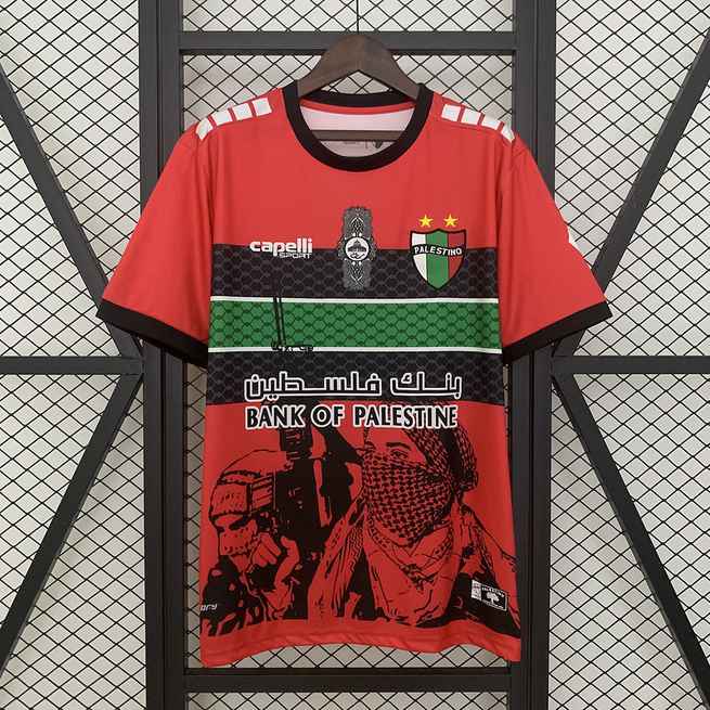 25-26 Palestine red jersey
