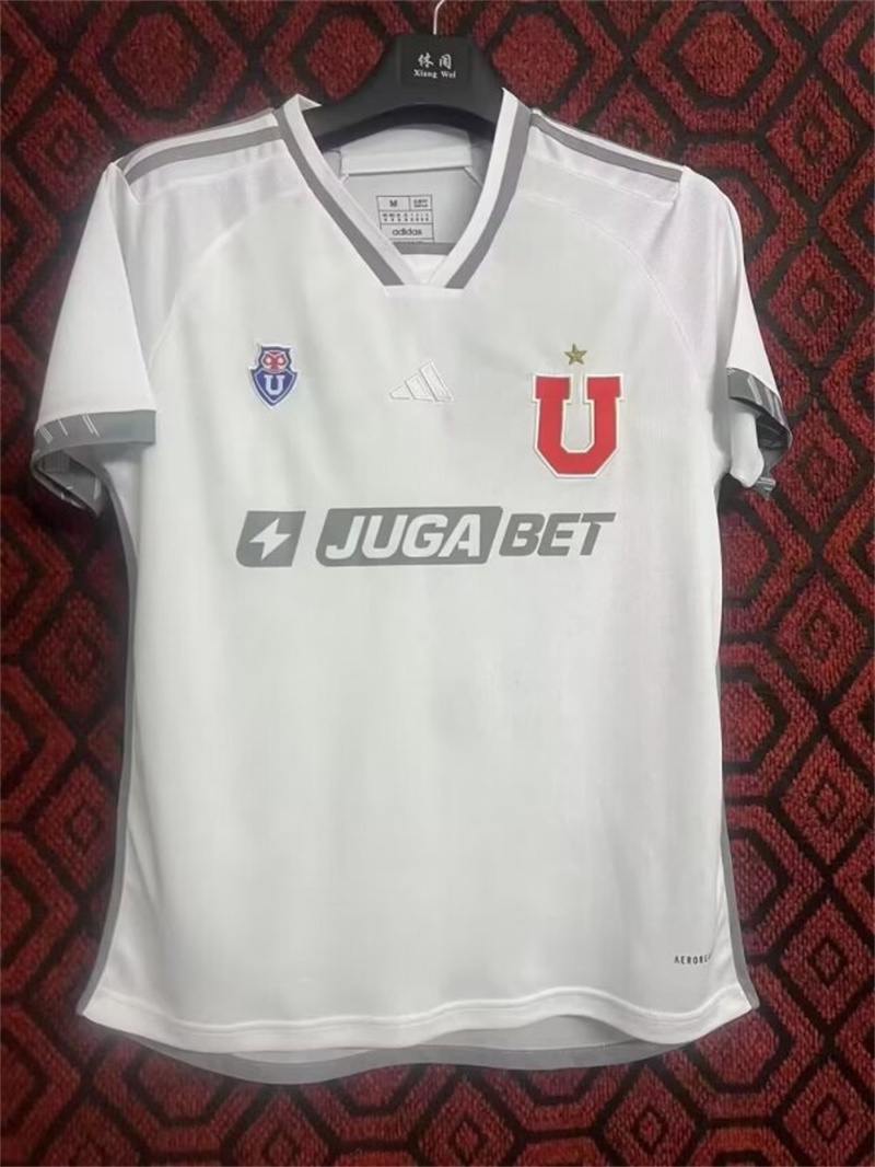 24-25 Universidad de Chile away white jersey