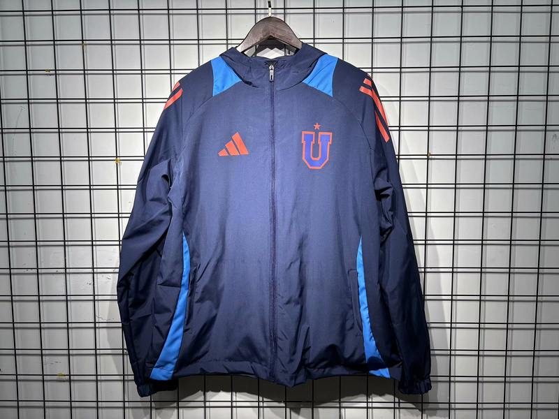 25-26 Universidad de Chile blue windbreaker