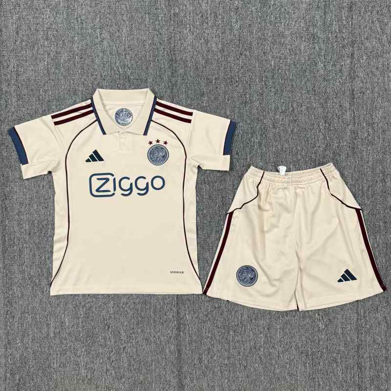 Ensemble de football enfant 25-26 Ajax — Troisième maillot