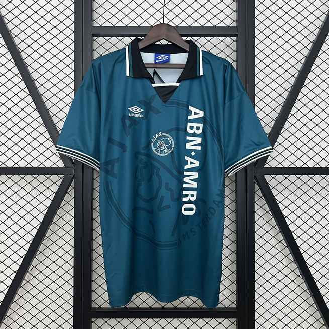 95-96 Ajax Away Retro Football Jersey