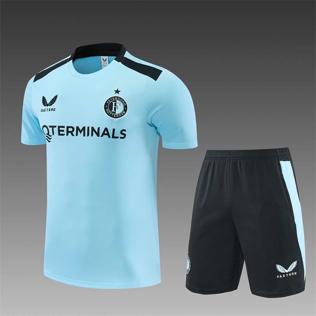 Survêtement Feyenoord bleu clair — 2026/27 · tailles S–2XL