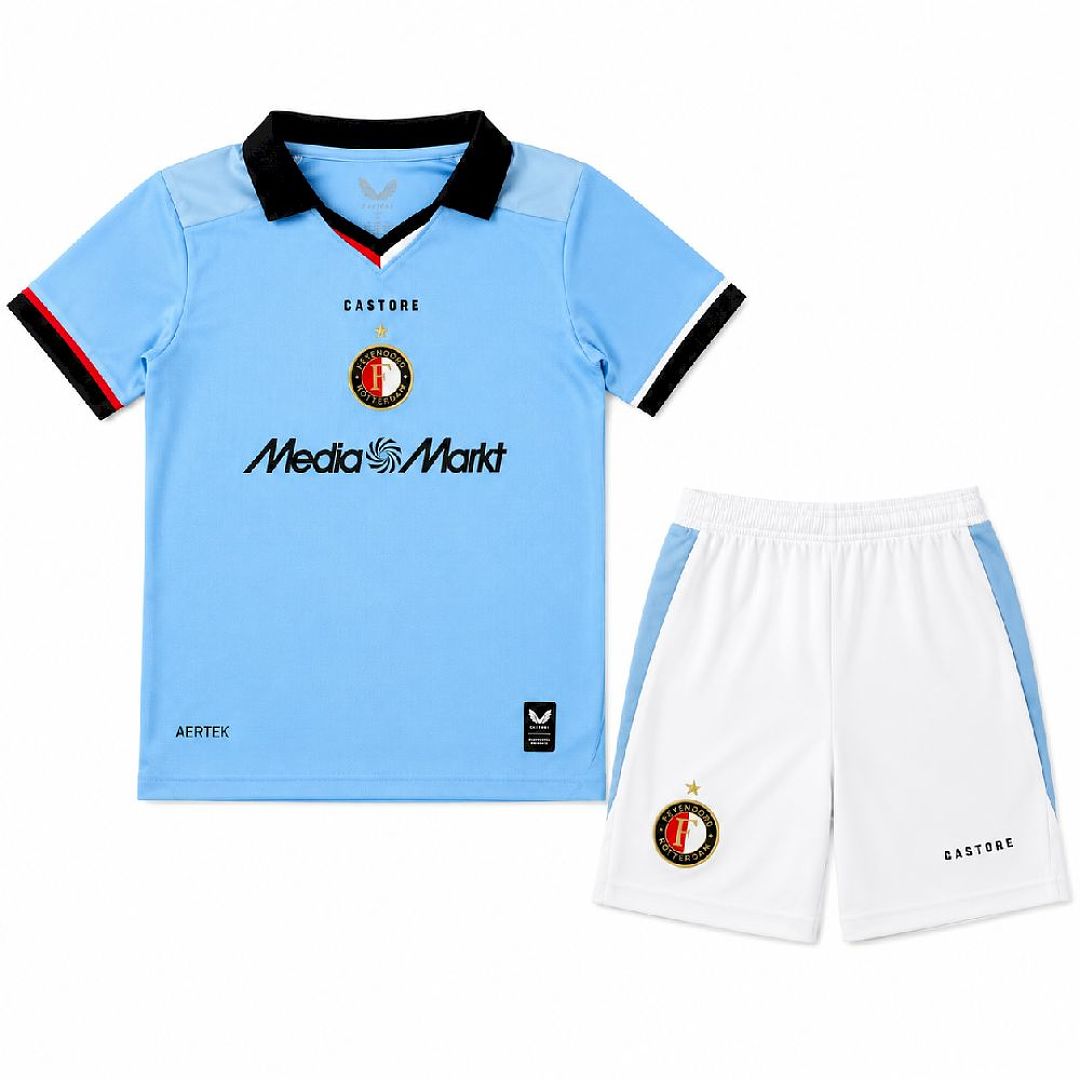 2026/27 Feyenoord Rotterdam Away Kids Kit 16-28
