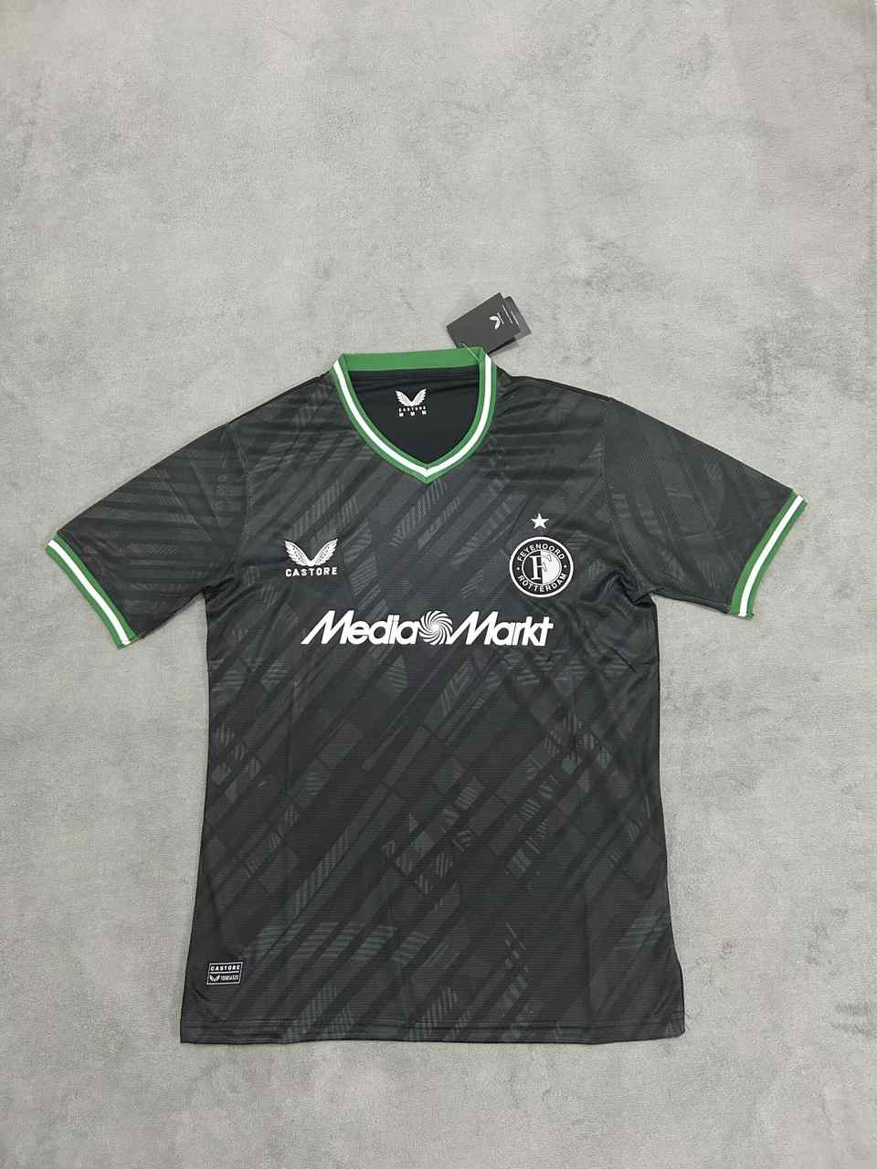 24-25 feyenoord away black jersey