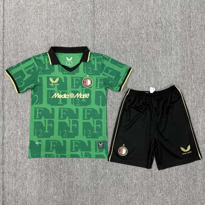 Ensemble de football enfant 25-26 Feyenoord quatrième tenue — Extérieur