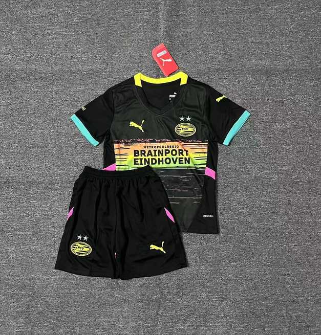 Ensemble de football enfant 24-25 PSV noir