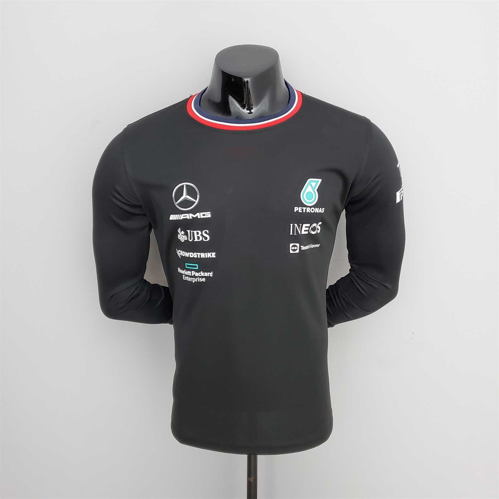 F1 Formula One 2022 Mercedes Long Sleeve black
