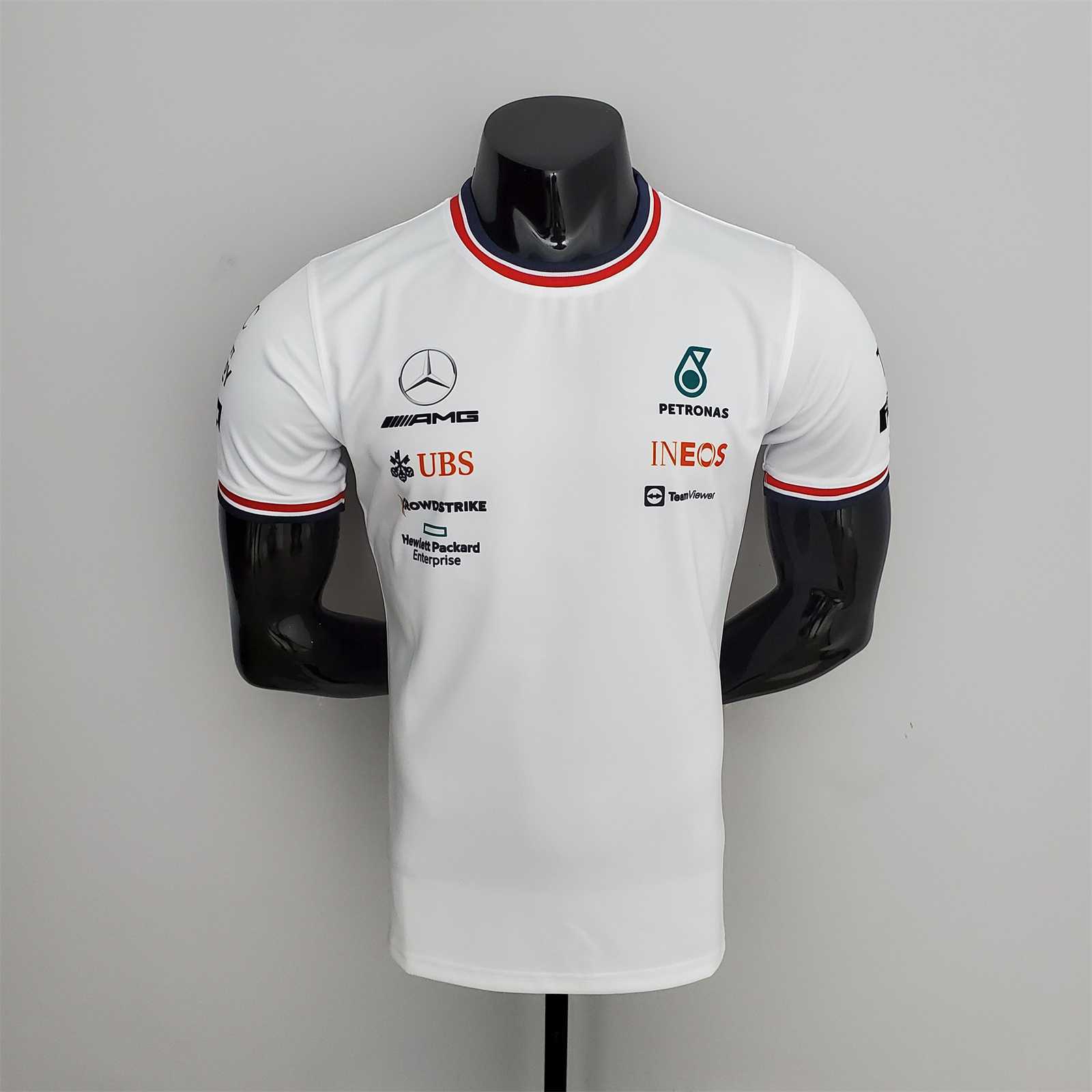 F1 Formula One 2022 Mercedes White