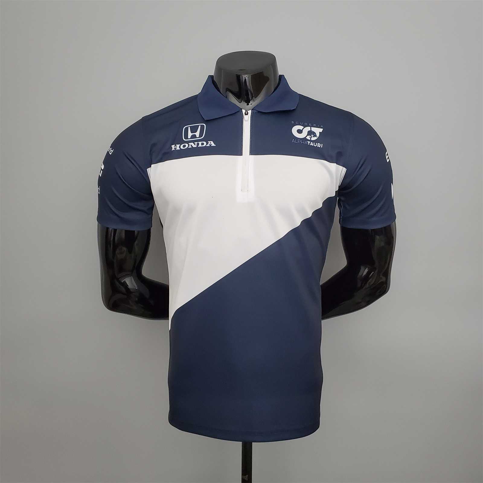F1 Formula One Honda bleu blanc