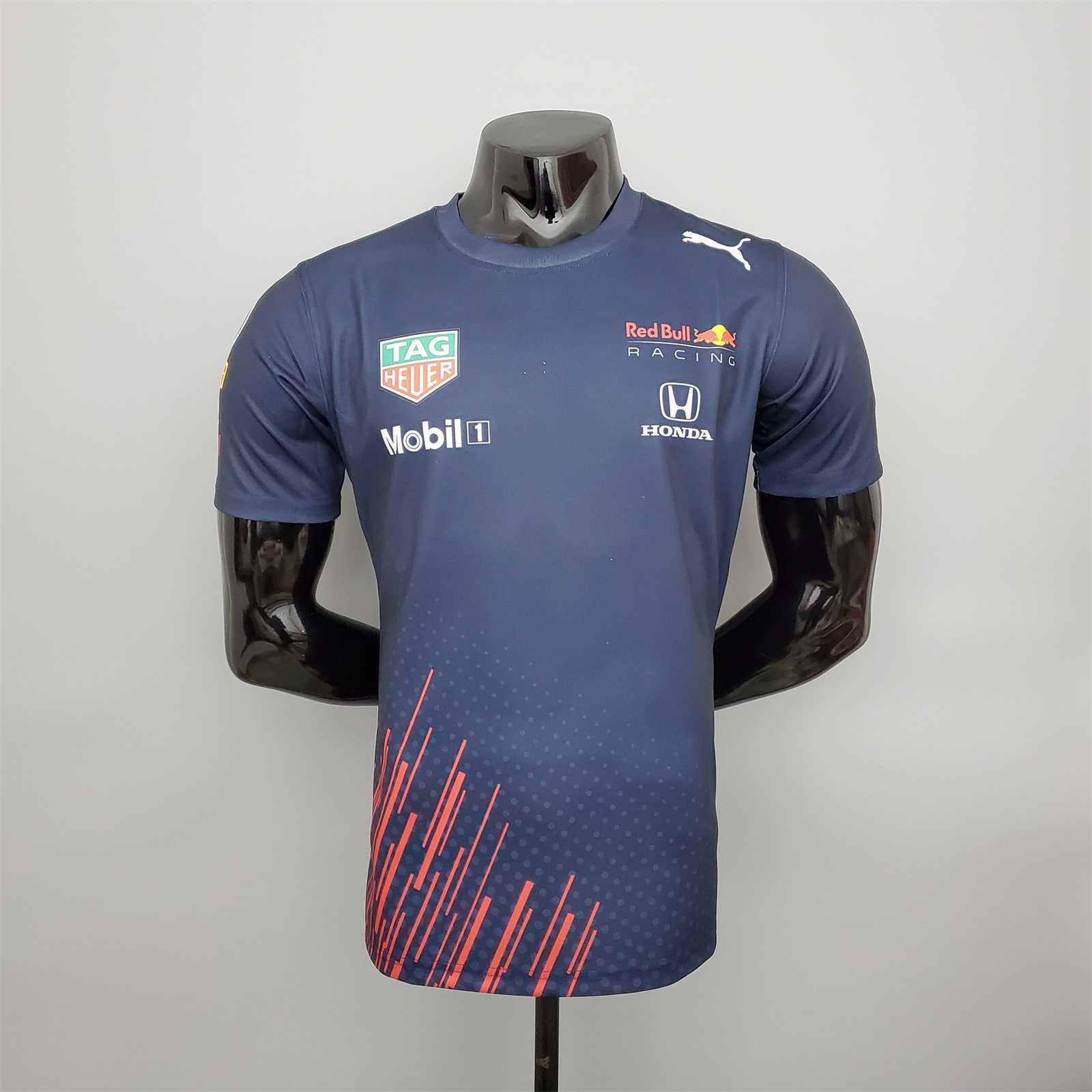 F1 Formula One racing suit; Honda Red Bull racing suit Royal Blue