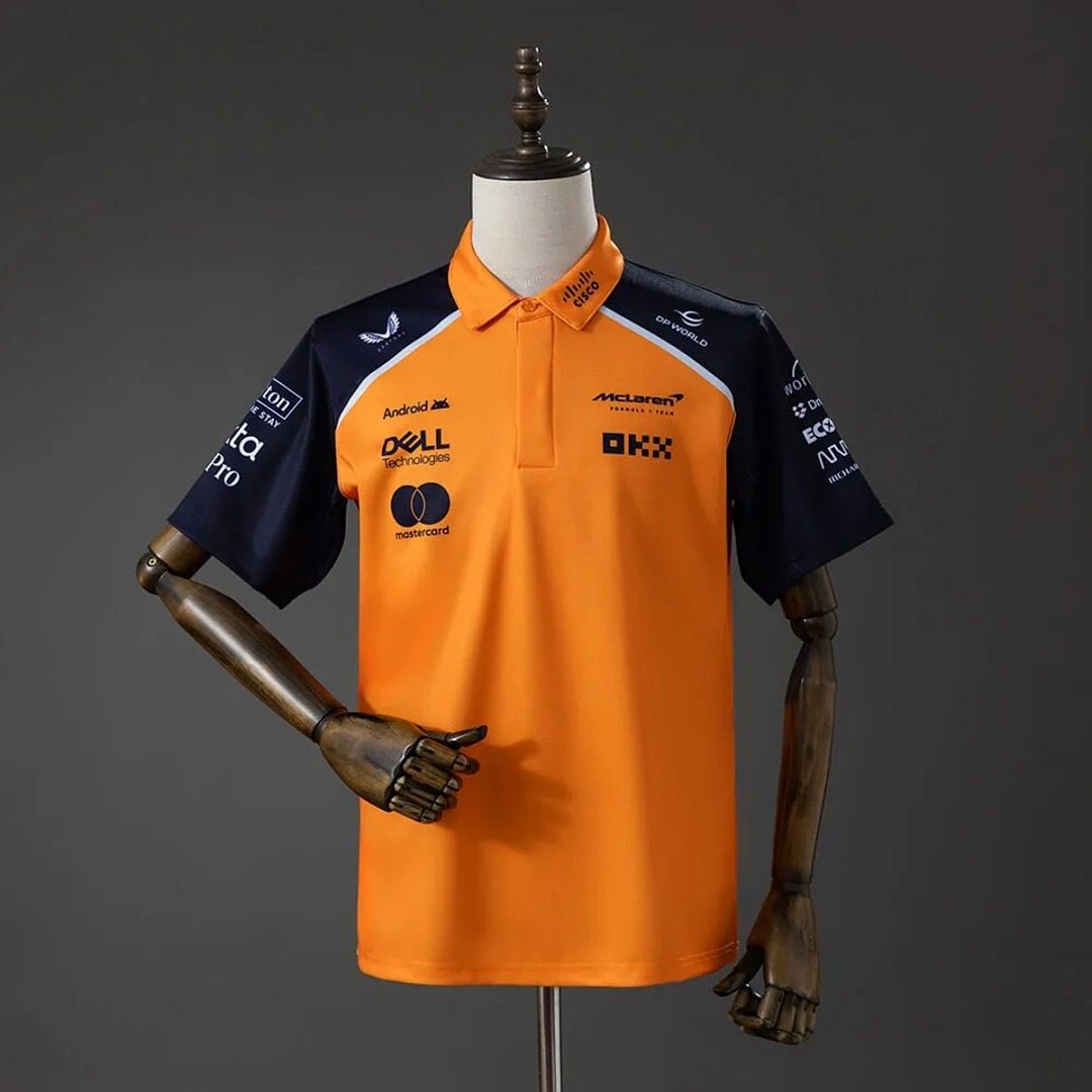2025 McLaren Orange F1 Team Polo S-5XL