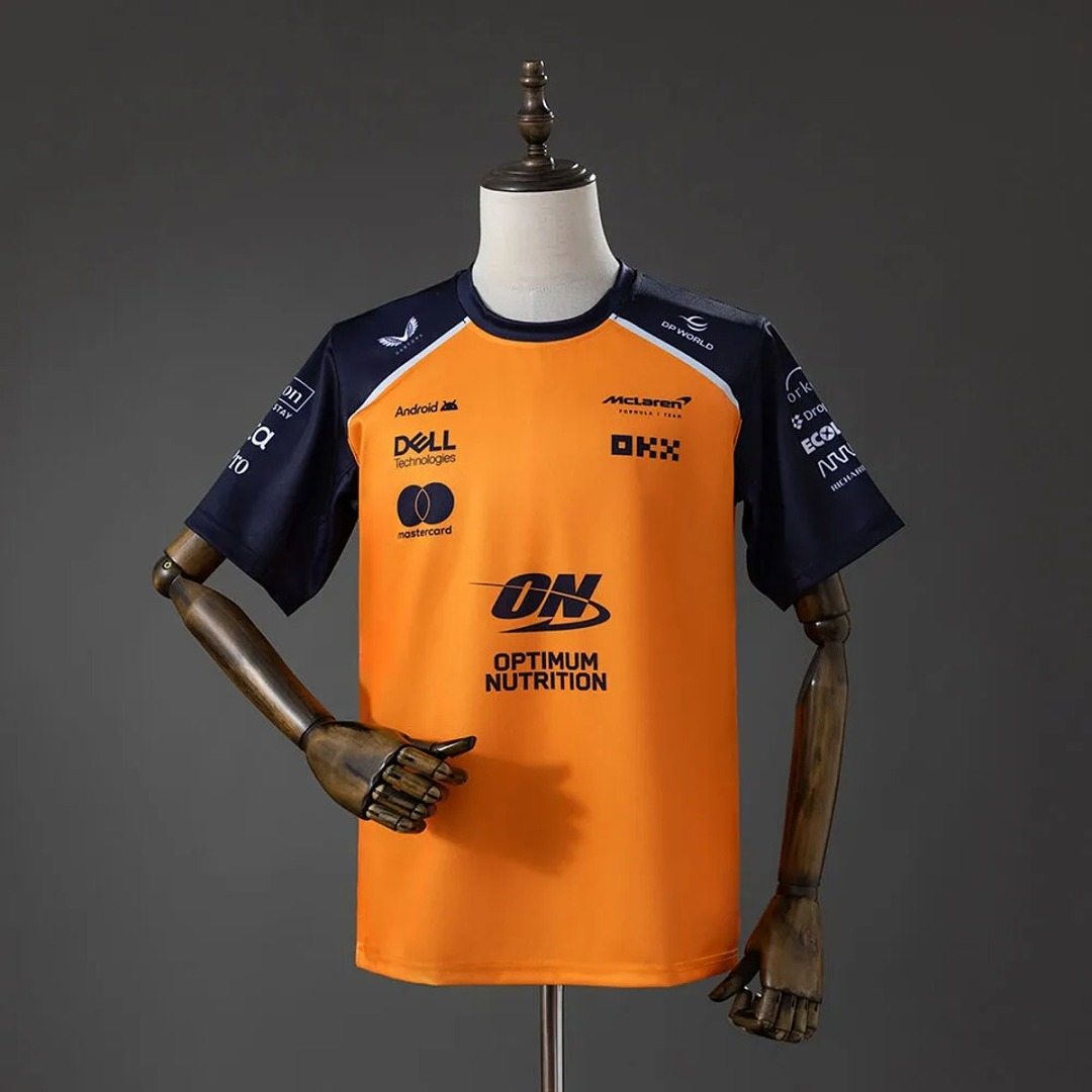 2025 McLaren Oscar Piastri Orange F1 Driver Setup Jersey S-5XL
