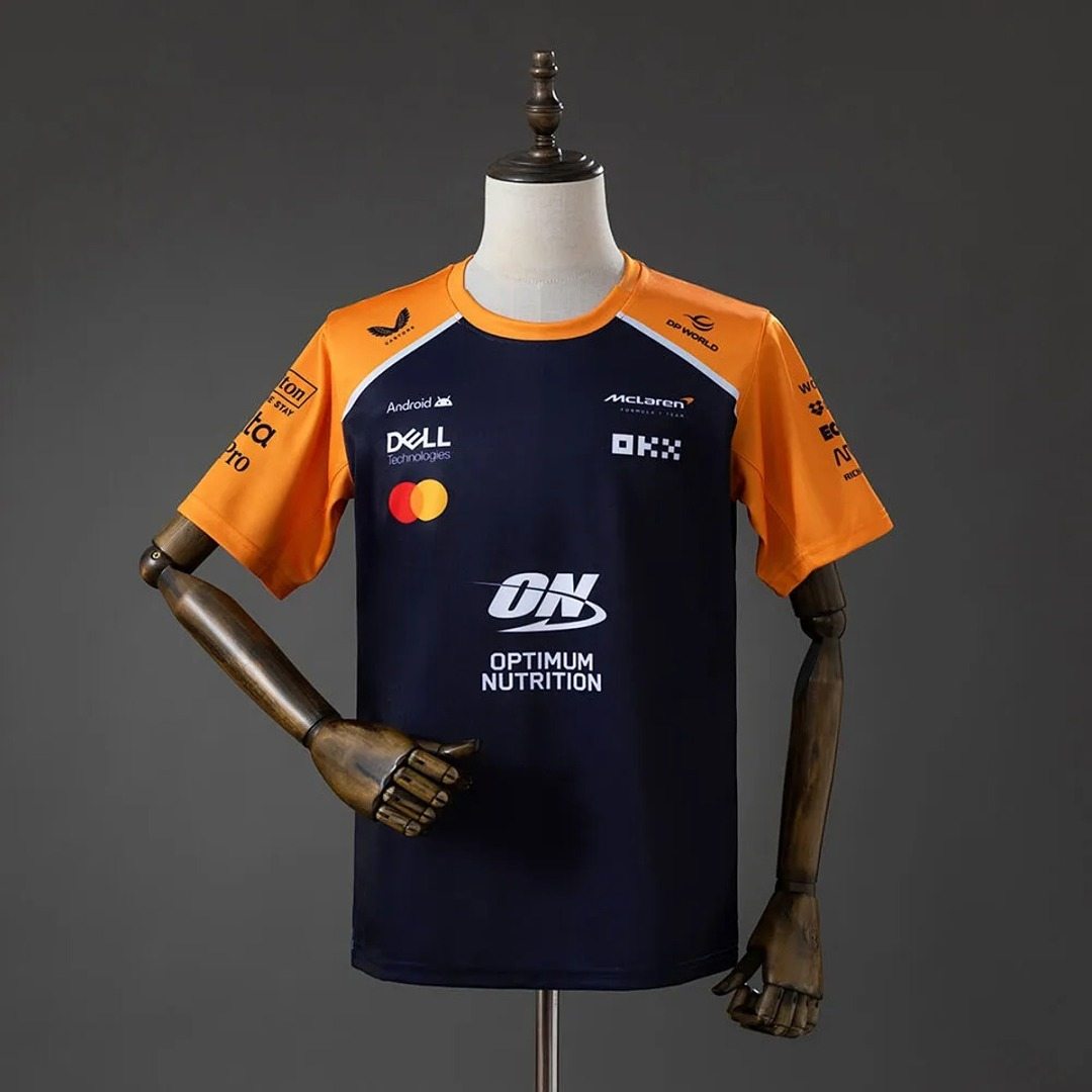 Haut McLaren Oscar Piastri Phantom F1 pilote tenue — 2025 · tailles S–5XL