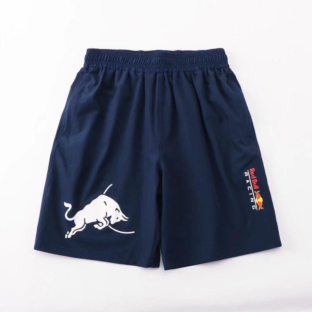 Red bull dark blue shorts