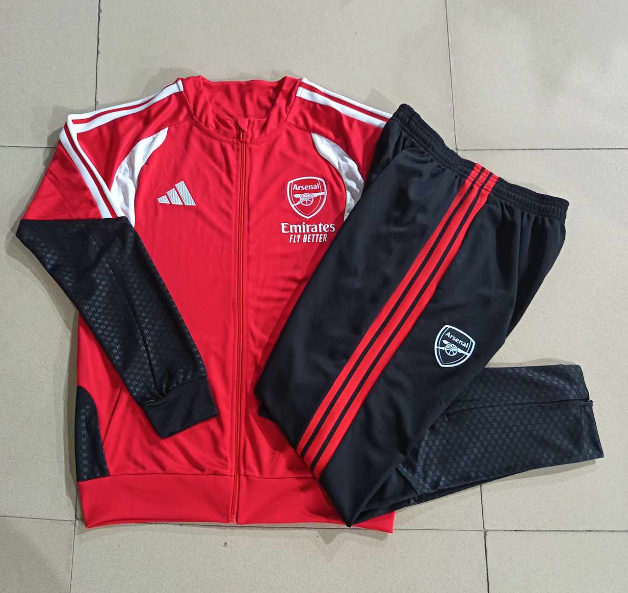 26 27 Arsenal jacket suits red 26 27 长拉 阿森纳 红色