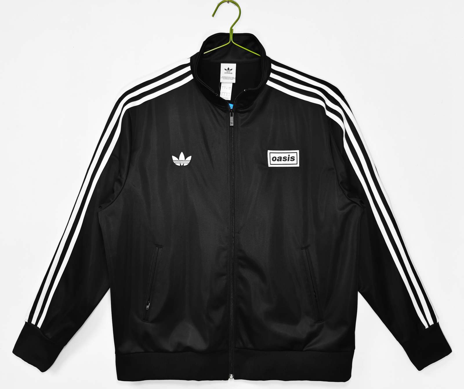 Adidas 阿迪达斯 x Oasis巡回火焰鸟运动外套上衣 黑色